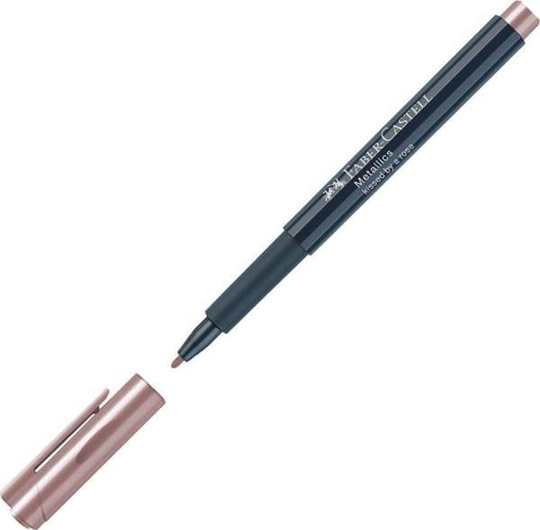 Faber Castell Metalik Markör Kalem 1.5mm Rose Gold 5040160789 - Image 1