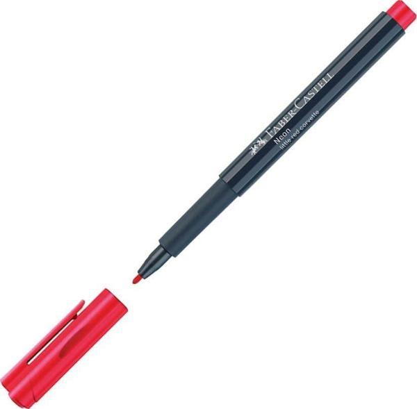 Faber Castell Neon Markör Kalem Mercan 5040160821 - Image 1