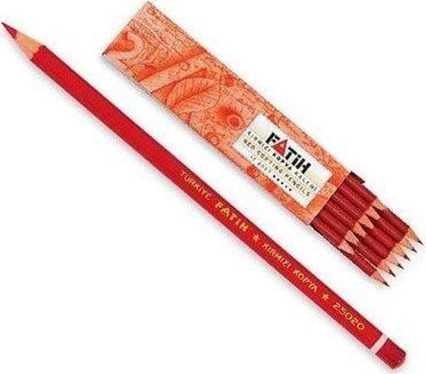 Fatih Kırmızı Kopya Kalemi (12 li Paket) - Image 1