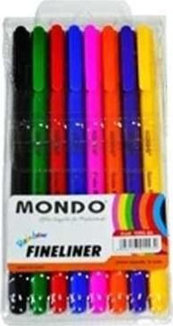 Mondo Keçeli Kalem Softliner Rainbow 8'li - Image 1