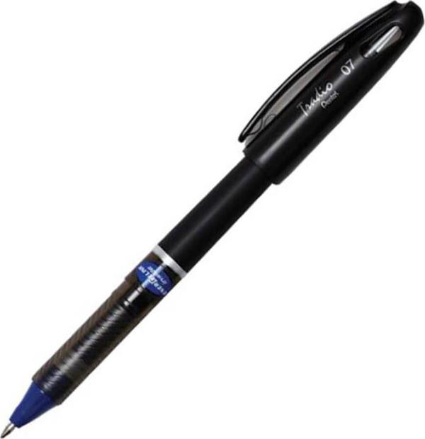 Pentel EnerGel Tradio Likit Mürekkepli Roller Kalem 0.7 mm Yedekli Mavi BL117A-CX - Image 1