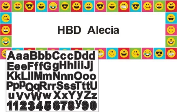 Gülen Yüzünü Göster Dev Afiş Stickerlı - Image 1