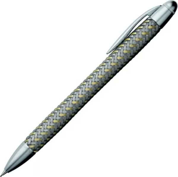 Porsche Design Kurşun Kalem P3110 TexFlex Altın-Çelik 988816 - Image 1