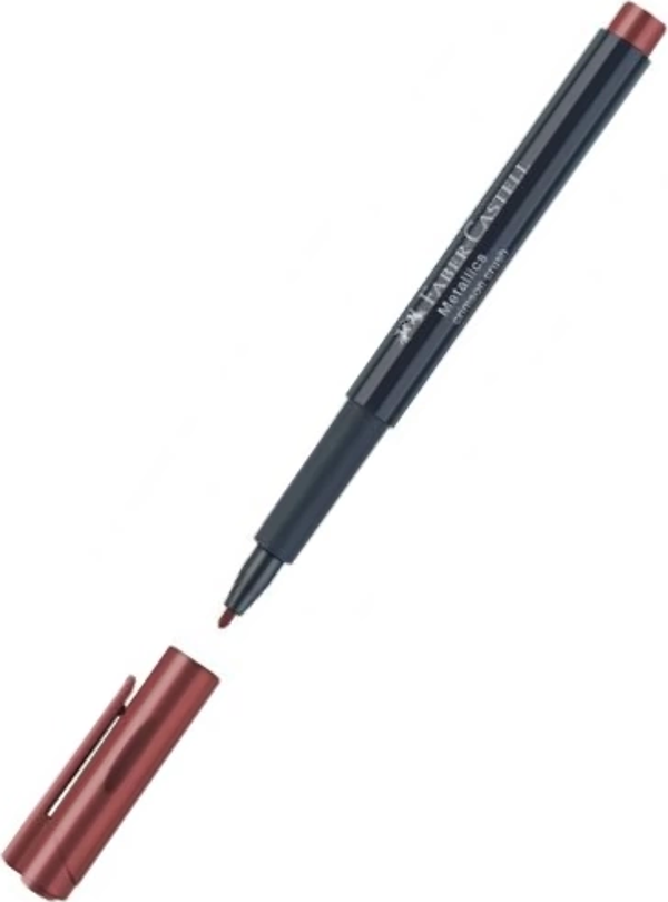 FABER-CASTELL ÇOK AMAÇLI MARKÖR METALİK BAKIR (160752) - Image 1