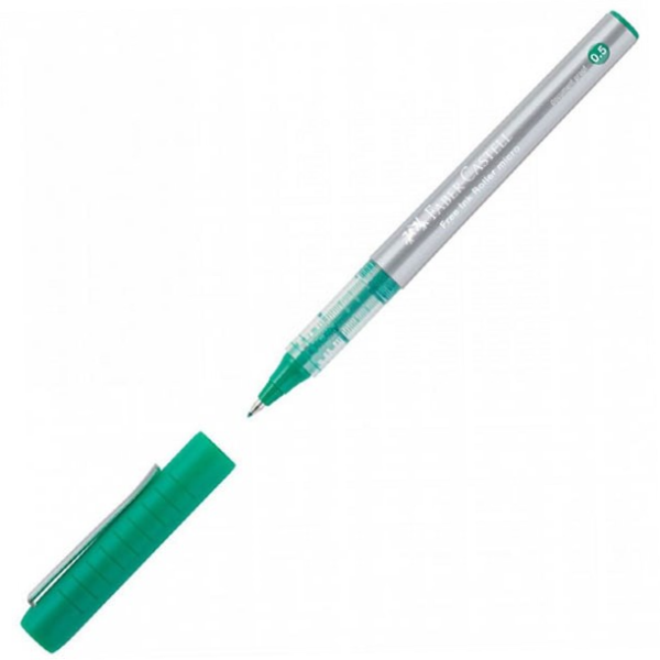 FABER-CASTELL FREE İNK ROLLER KALEM 05 YEŞİL (348504) - Image 1