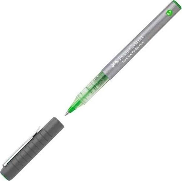 FABER-CASTELL FREE İNK ROLLER KALEM 07 AÇIK YEŞİL (348166) - Image 1