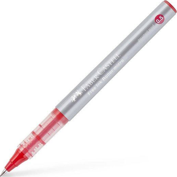 FABER-CASTELL FREE İNK ROLLER KALEM 07 KIRMIZI (348121) - Image 1