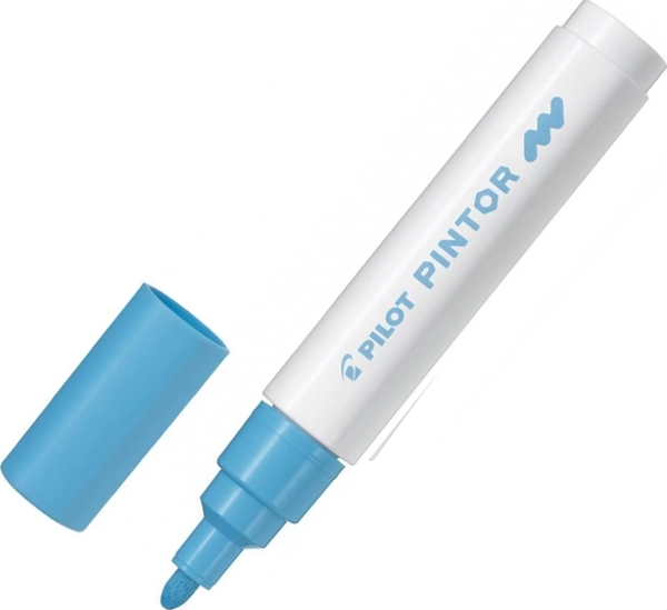 PİLOT PİNTOR DEKORASYON KALEMİ M PASTEL MAVİ (51001940) (SW-PT-M-PL) - Image 1