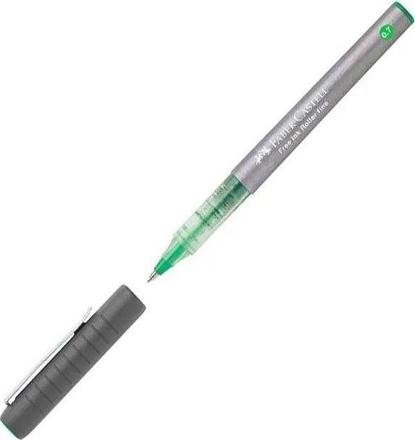 FABER-CASTELL FREE İNK ROLLER KALEM 07 YEŞİL (348163) - Image 1