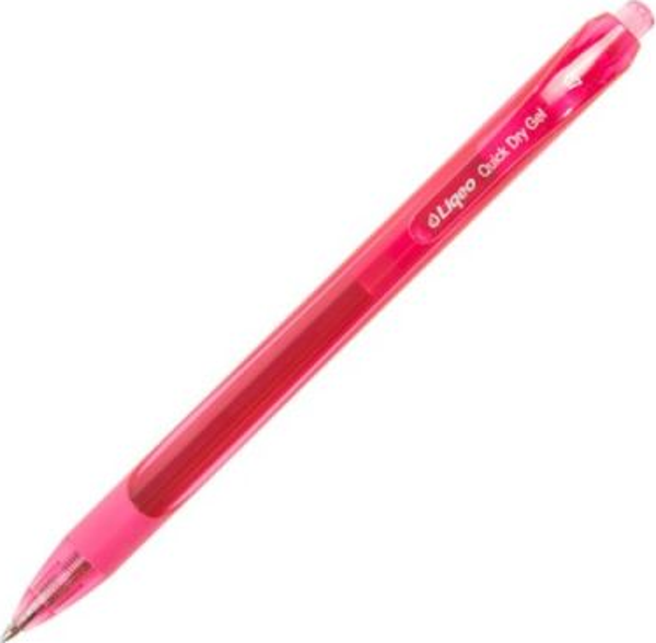 LİQEO G-7008 İNSTANT OUİCK DRY GEL JEL KALEM 0.7 PEMBE - Image 1