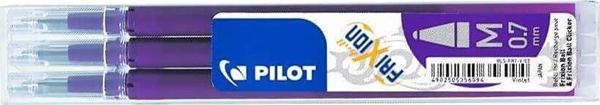 Pilot Roller Kalem 0.7 mm Refili Silinebilir Mor 3'lü - Image 1