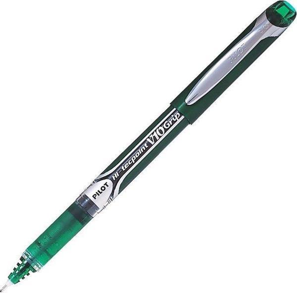 PİLOT V10 GRİP İĞNE UÇLU ROLLER KALEM 1.0 YEŞİL (51006650) (BXGPN-V10-G) - Image 1