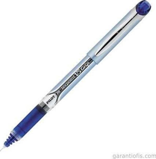 Pilot V5 Grip Hi-Tecpoint Mavi İğne Uçlu Roller Kalem - Image 1
