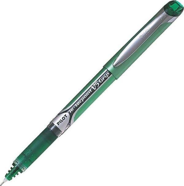 PİLOT V5 GRİP İĞNE UÇLU ROLLER KALEM YEŞİL (51002000) (BXGPN-V5-G) - Image 1