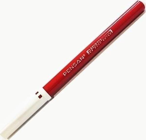 Pensan 3003 Keçeli Kalem Kırmızı (10 lu Paket) - Image 1