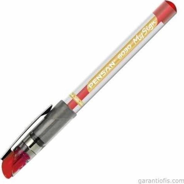 Pensan 6030 My Sign Kırmızı Jel Roller Kalem - Image 1