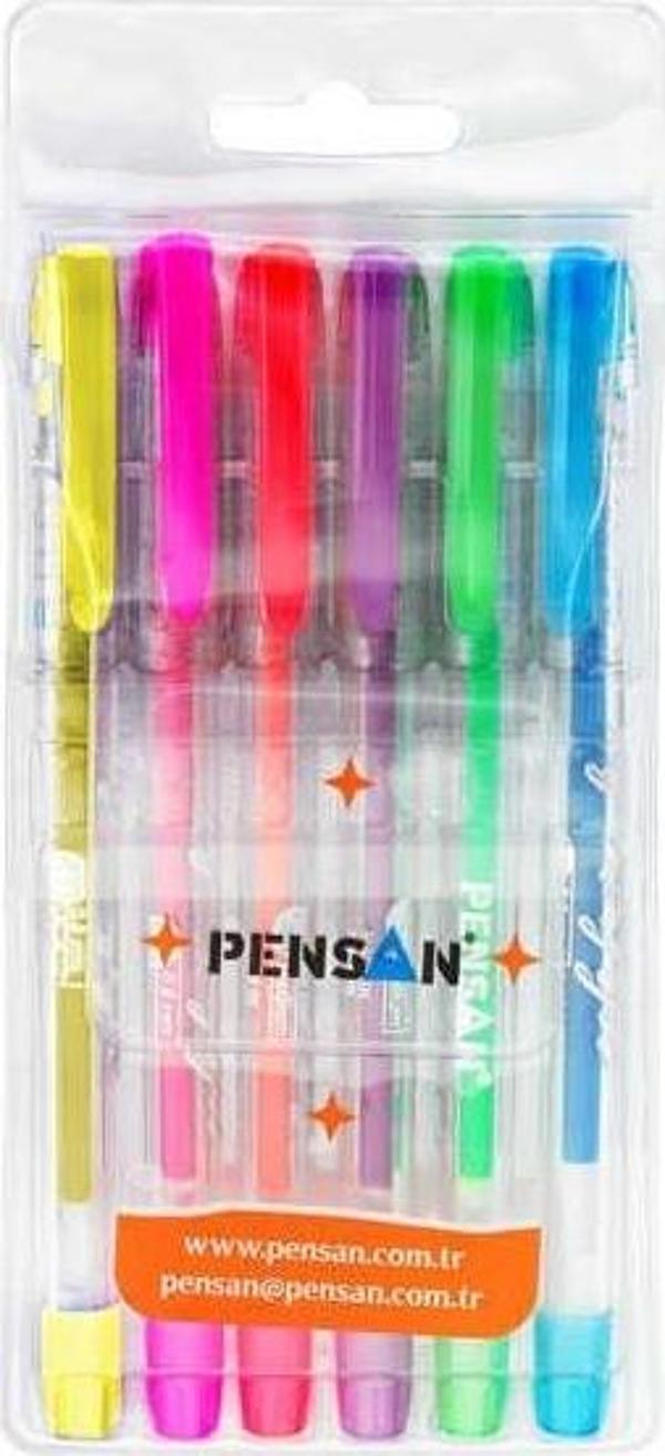 Pensan Jel Kalem 6'lı Neon Renkler - Image 1