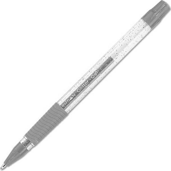 Pensan Jel Kalem Glitter 1 mm Gümüş - Image 1