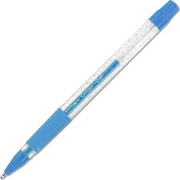 Pensan Jel Kalem Glitter 1 mm Simli Mavi - Image 1