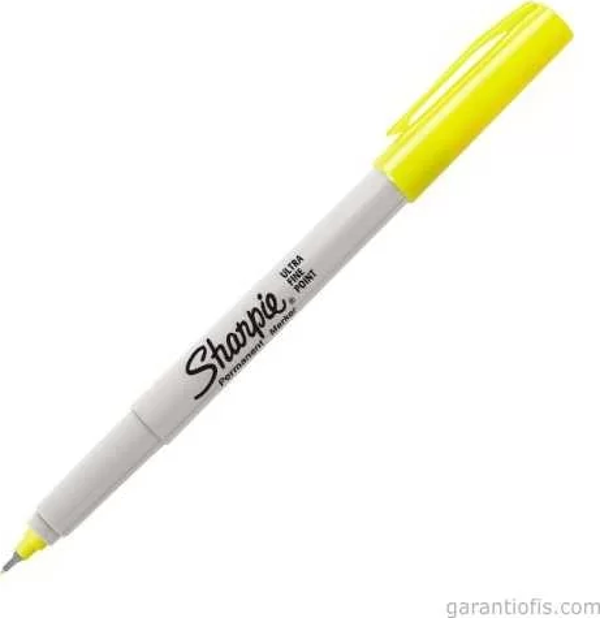 Sharpie 37005 Ultra Fine Sarı Permanent Kalem - Image 1