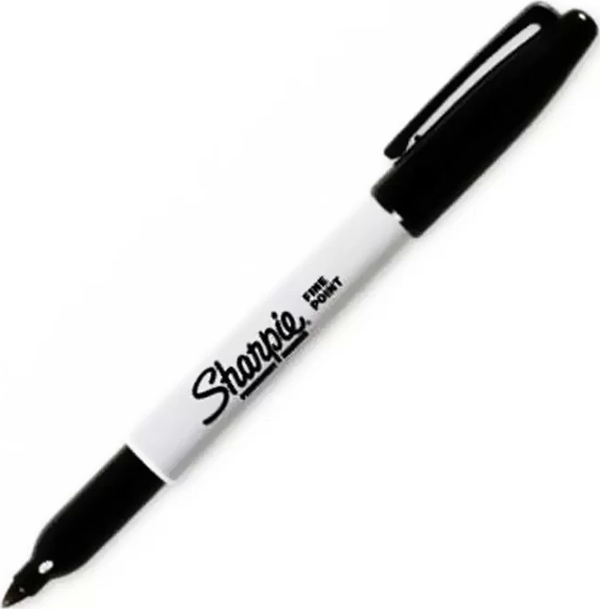 SHARPİE FİNE PERMANENT MARKÖR SİYAH (1741831) - Image 1