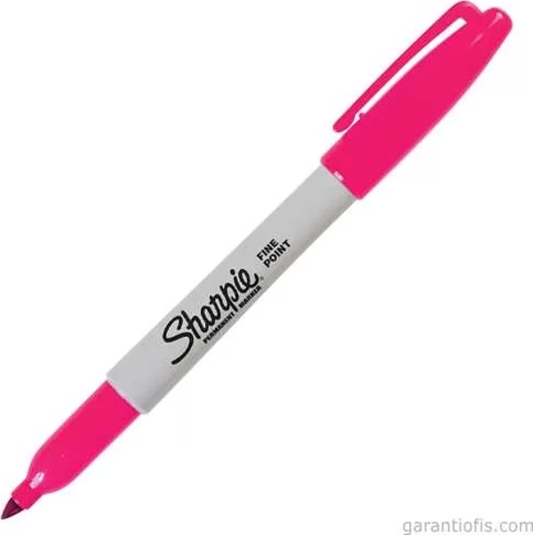 Sharpie Fine Point Yuvarlak Uçlu Koyu Pembe Permanent Kalemi - Image 1