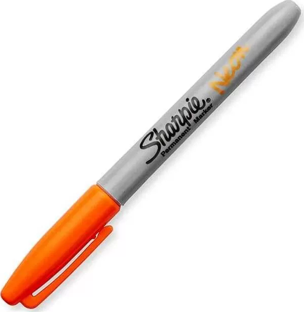 Sharpie Permanent Markör Neon Fosforlu Turuncu - Image 1