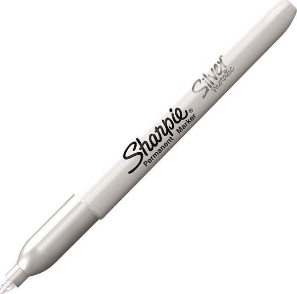 Sharpie Permanent Metalik Markör Silver 1834363 - Image 1