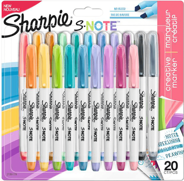 Sharpie Snote Kreatif Markör Karışık 20’li BLS 2139179 - Image 1