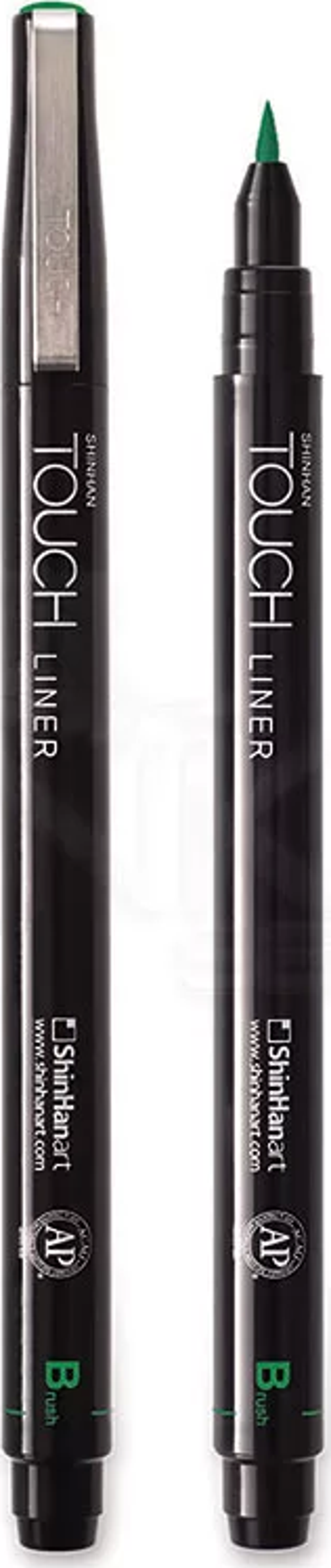 Touch Liner Brush Green Deep Fırça Uçlu Kalem B - Image 1