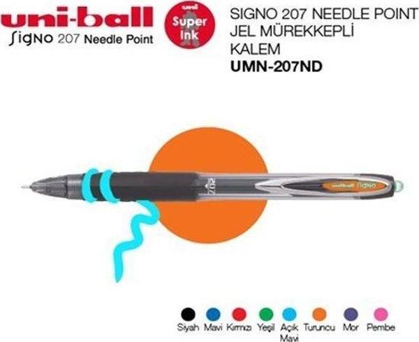 UNİ UMN-207ND SİGNO İĞNE UÇLU JEL KALEM 0.7 TURUNCU - Image 1