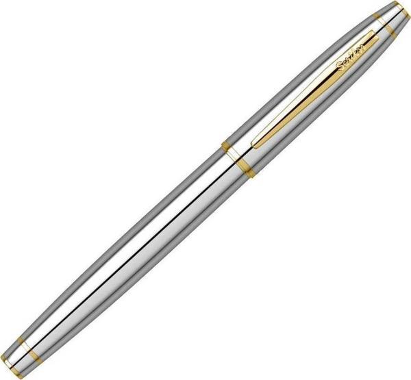 SCRİKSS Noble 35 Gold Krom Roller Kalem - Image 1