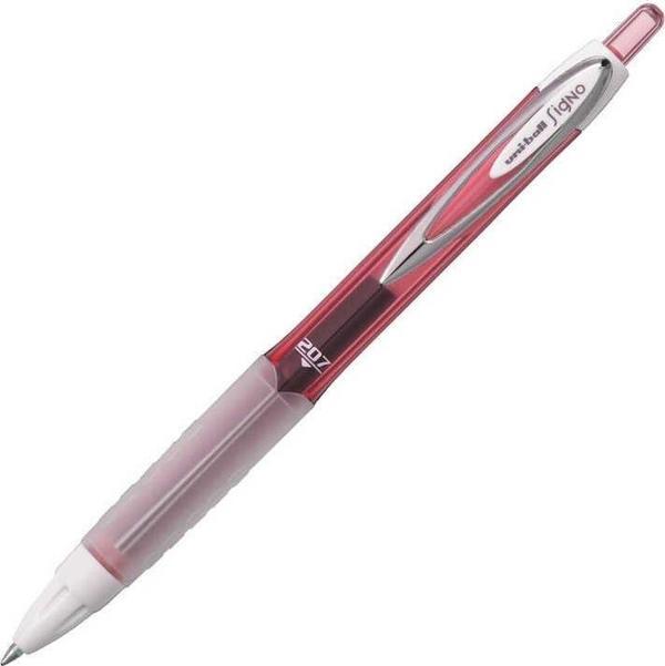 Uni-Ball Fashion Jel Kalem 0.7 mm Kırmızı UMN-207F - Image 1