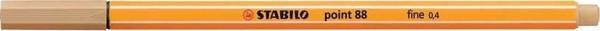 Stabilo Keçeli Kalem Poınt 88 0.4 mm Açık Kahverengi - Image 1