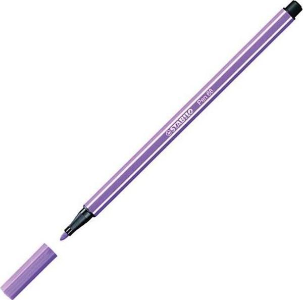 Stabilo Pen 68 Keçeli Kalem Açık Lila 68/59 - Image 1