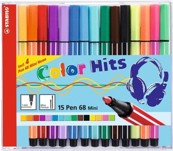 Stabilo Pen 68 Mini Cd 15 Renk 668/15-021 - Image 1