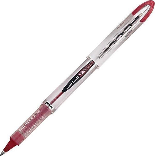 UNİ UB-200 VİSİON ELİTE ROLLER KALEM 0.8 KIRMIZI - Image 1