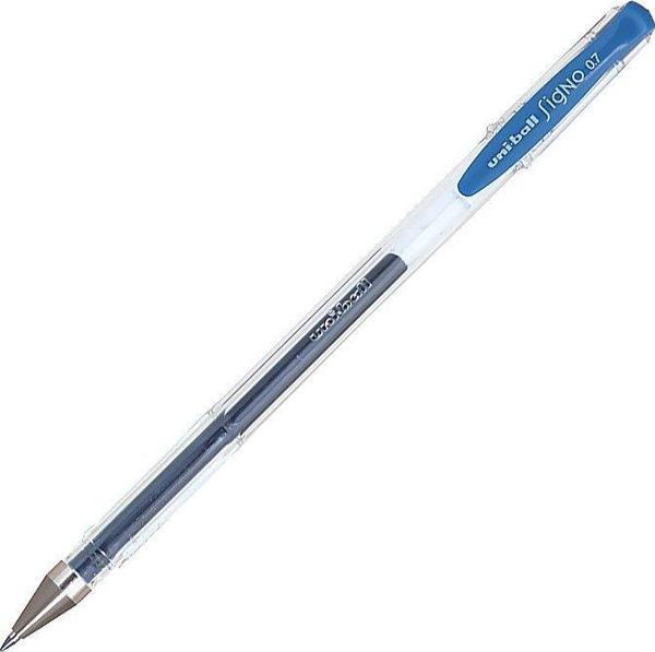 UNİ UM-100 SİGNO FİNE JEL KALEM 0.7 AÇIK MAVİ - Image 1