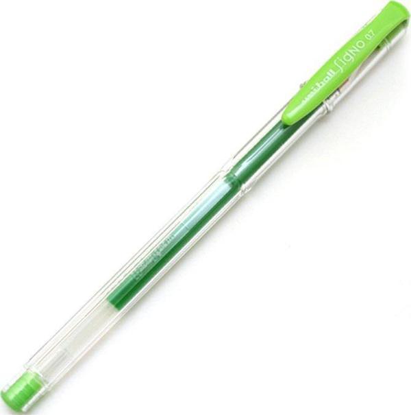 UNİ UM-100 SİGNO FİNE JEL KALEM 0.7 AÇIK YEŞİL - Image 1