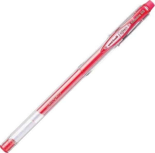 UNİ UM-100 SİGNO FİNE JEL KALEM 0.7 FLORESAN KIRMIZI - Image 1
