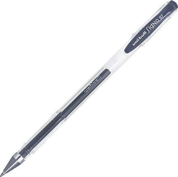 UNİ UM-100 SİGNO FİNE JEL KALEM 0.7 GÜMÜŞ - Image 1