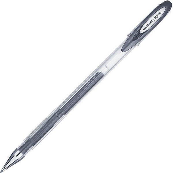 UNİ UM-120NM SİGNO NOBLE JEL KALEM 0.8 METALİK GÜMÜŞ - Image 1