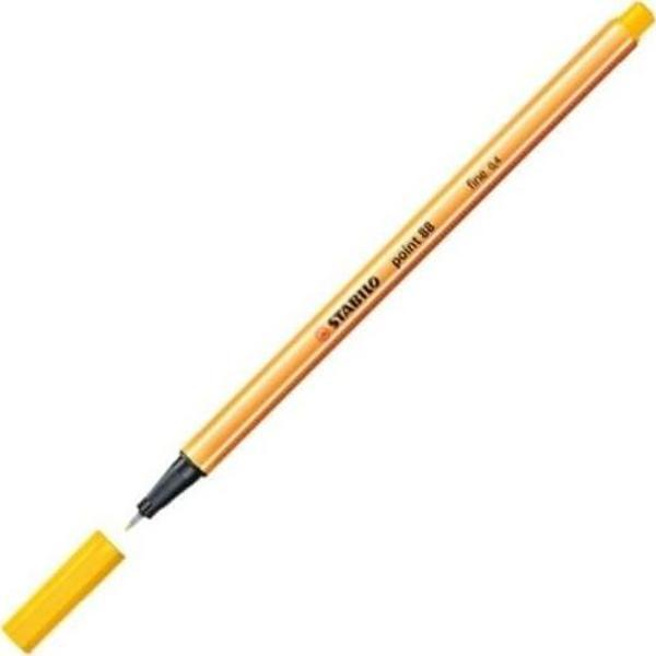Stabilo Point 88/44 Sarı İnce Uçlu Keçeli Kalem (0,4 mm) - Image 1
