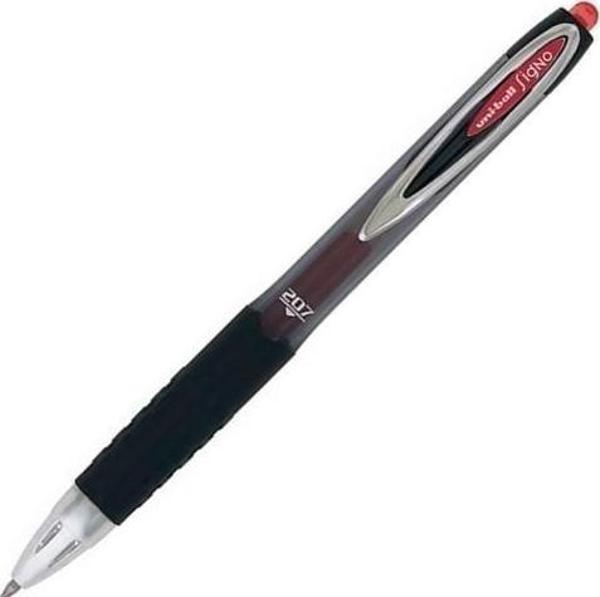 UNI-BALL UMN-207 SIGNO MEKANİK JEL KALEM 1,0mm KIRMIZI - Image 1