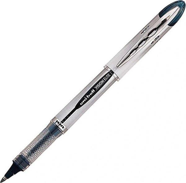 Uni-Ball Vision Elite Roller Kalem 0.8 mm Mavi-Siyah - Image 1