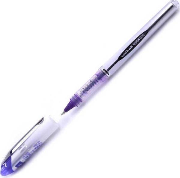 Uni-Ball Vision Elite Roller Kalem 0.8 mm Mor - Image 1