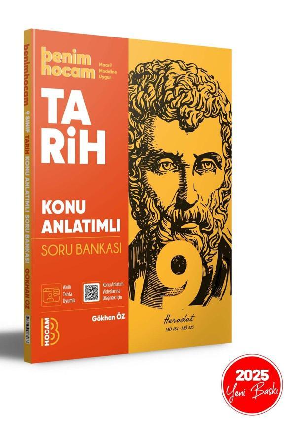 Benim Hocam Yayınları 2025 9. Sınıf Tarih Konu Anlatımlı Soru Bankası - Benim Hocam Yayınları - Image 1