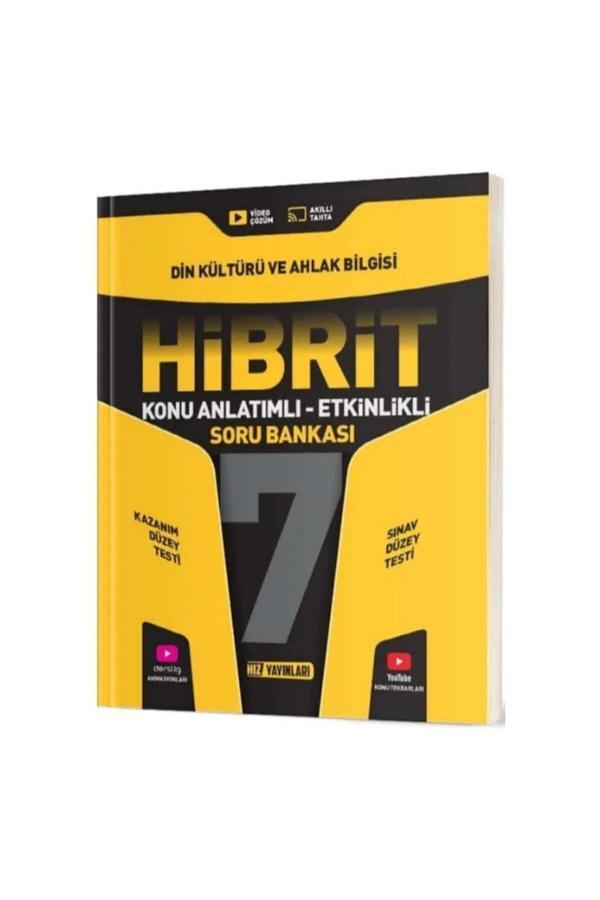 Hız Yayınları 7. Sınıf Din Kültürü Ve Ahlak Bilgisi Anlatımlı Etkinlikli Hibrit Soru Bankası - Hız Yayınları - Image 1