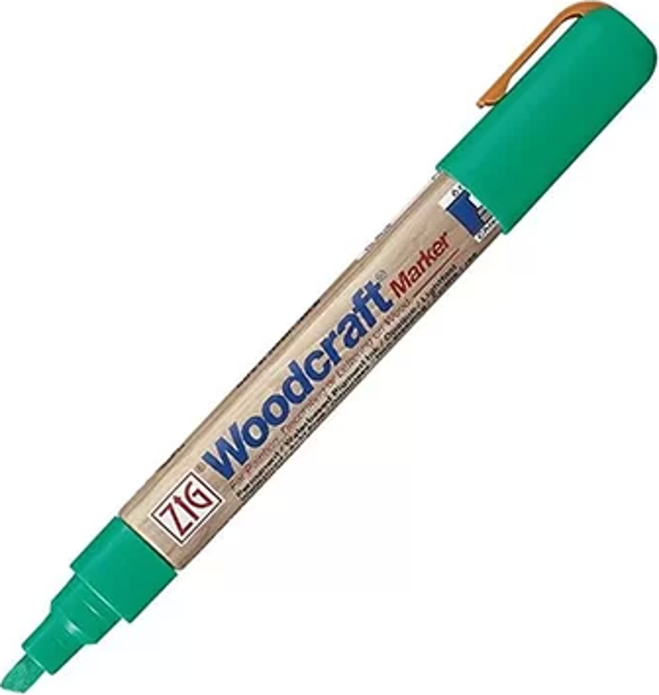 Zig Woodraft Ahşap Kalemi Forest Green - Image 1