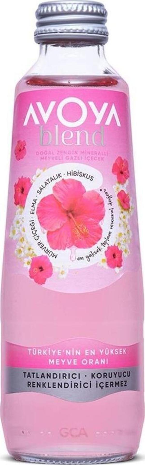 Avoya Blend 6'Lı Hibiskus Meyveli Maden Suyu 250 Ml - Image 1